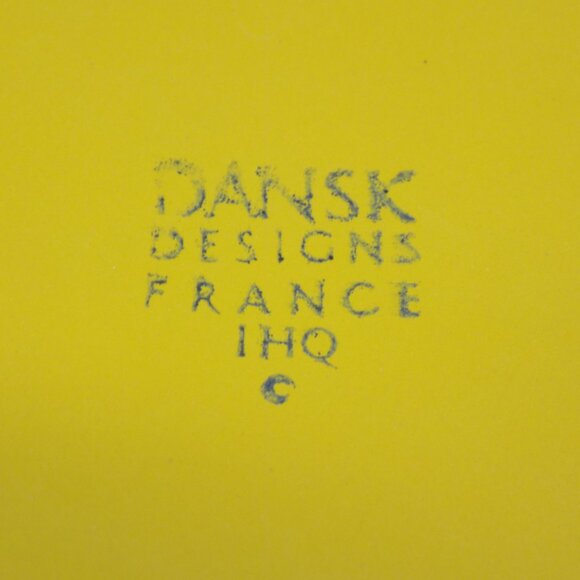 VTG Dansk IHQ Paella Pan 15" Enameled Steel Kobenstyle Jens Quistgaard MCM Franc - Picture 9 of 12